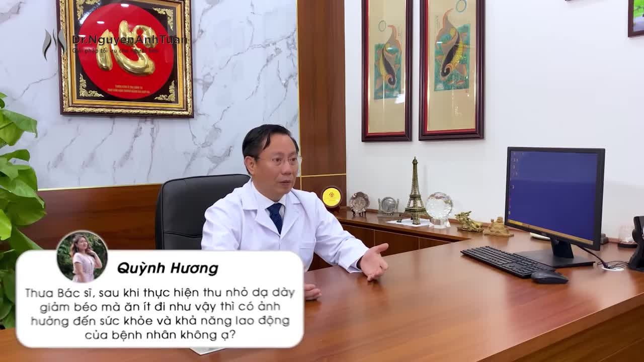 Phẫu thuật nội soi thu nhỏ dạ dày là giải pháp cuối cùng giúp cho bệnh nhân béo phì có thể giảm cân an toàn, hiệu quả.