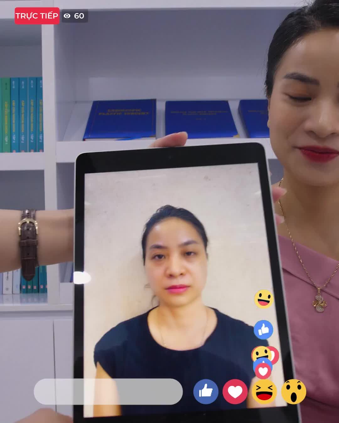 1 tháng sau Căng chỉ Mi Young, chị Hiền rạng rỡ với vẻ ngoài trẻ đẹp và tự tin chia sẻ kết quả trên livestream!