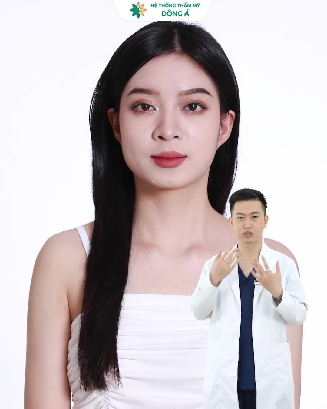 Hotgirl Yến Nhi Cơ hàm to thô bạnh do ăn nhai nhiều, nằm lệch.
