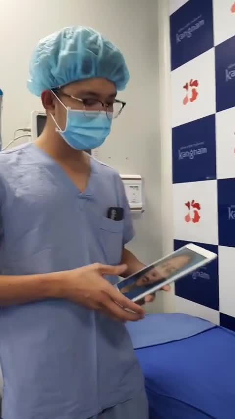 Từng chỉnh hàm tại Kangnam và rất ưng ý, nay chị khách hàng đến Kangnam nâng mũi nè!!!