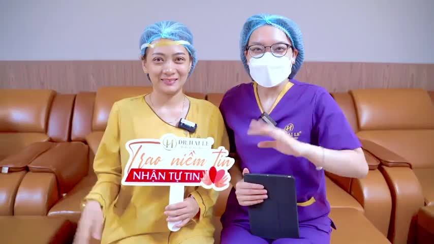 Mí mắt sâu u buồn già nua, hốc hác được Dr.Hải Lê chỉnh hình thay đổi nhiều như thế nào Theo dõi ngay bạn nhé