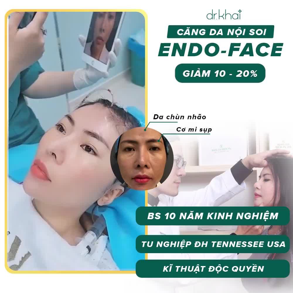 ƯU ĐÃI GIẢM ĐẾN 20% CĂNG DA MẶT ENDO-FACE