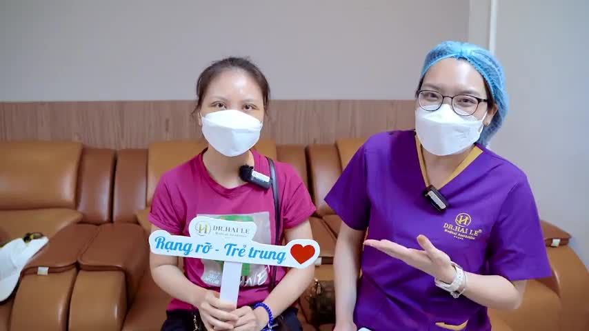 Ekip tiếp tục mang đến cho khách hàng kết quả combo trẻ hóa mí mắt toàn diện sau 7 ngày thực hiện