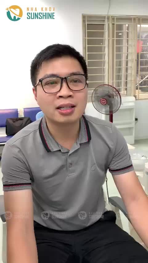 Bác sĩ vừa thực hiện xong ca răng sứ thẩm mỹ cho Khách hàng Ngô Xuân Thọ với 20 Răng sứ Lava Plus.