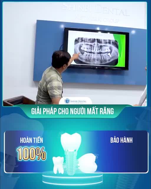 CẬU VƯỢNG (THƯƠNG NGÀY NẮNG VỀ) đến Shinbi SỬA SAI vì cấy ghép Implant nơi khác nhưng không ăn nhai được.