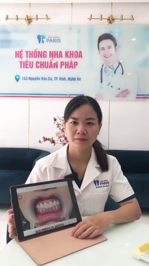 Cùng bác sĩ Lê Thị Hải chia sẻ về dịch vụ Răng Sứ thẩm mỹ tại Nha khoa PARIS - Chi nhánh Vinh