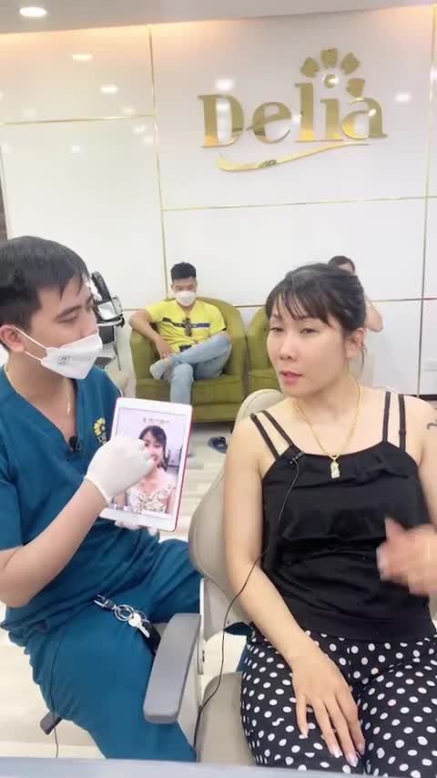 Kh quay lại tái khám sau 2 ngày thẩm mỹ răng sứ