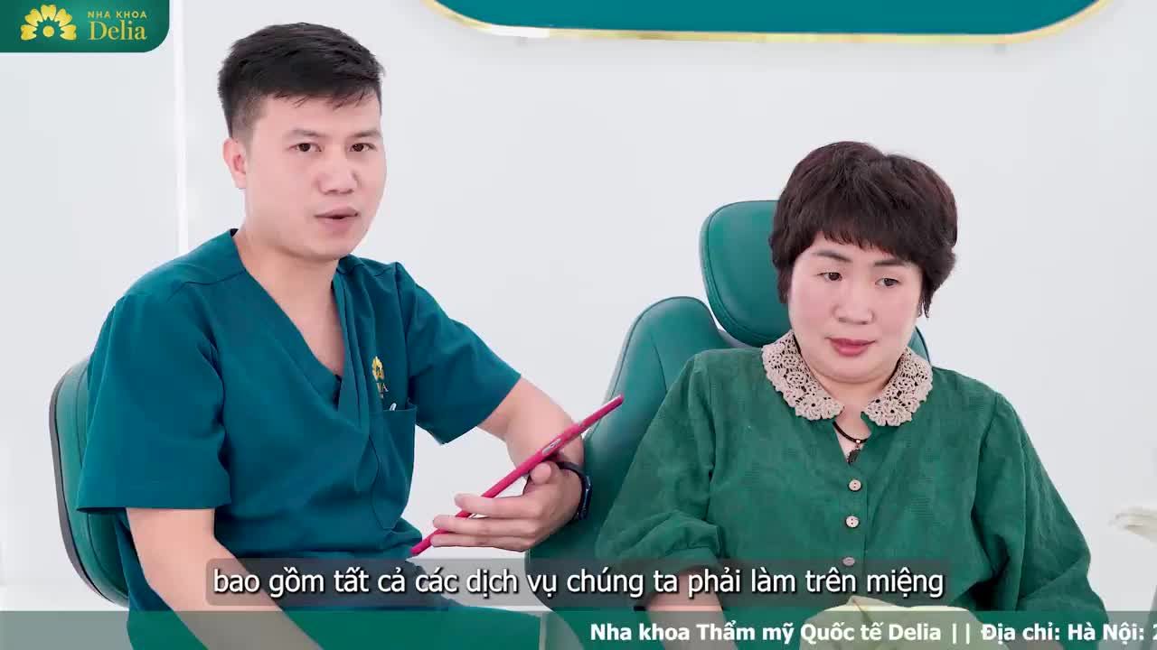 Khách hàng Đoàn Lê Hải gặp phải tình trạng Làm sứ hỏng, viêm nha chu nặng, tiêu xương, hở lợi