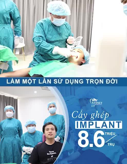 MẤT 1 RĂNG  - MẤT NHIỀU RĂNG -  MẤT RĂNG TOÀN HÀM