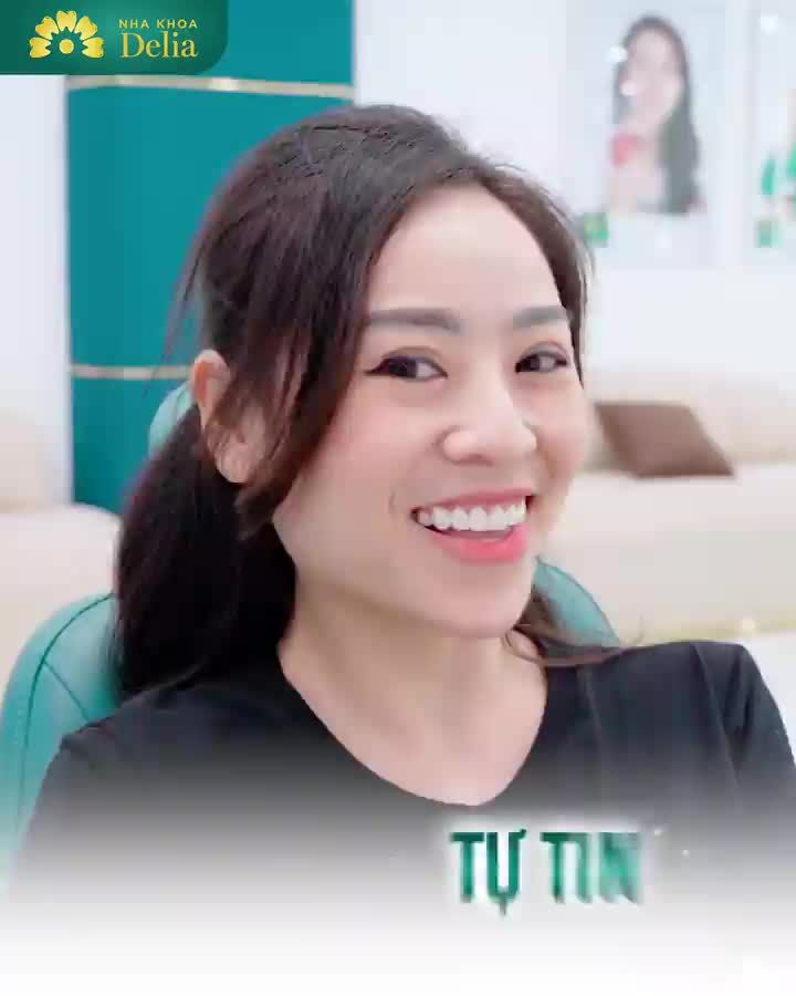 Mình cảm thấy rất hài lòng và mình rất tự tin với bộ răng mới này. Đối với mình, đây là sự lựa chọn hoàn toàn chính xác rồi