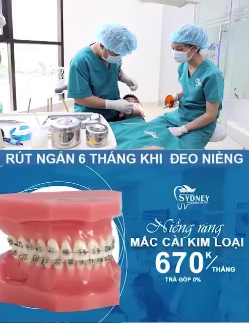 NIỀNG RĂNG ĐỂ SỞ HỮU 1 BỘ RĂNG XINH LUNG LINH