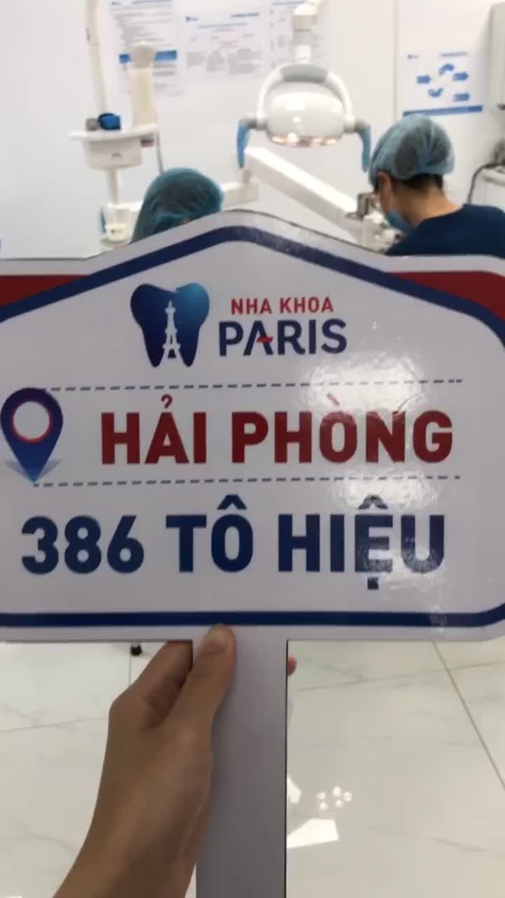 Quá trình khách hàng Chỉnh nha khay trong gắn Attachment tại Nha khoa Paris -Chi Nhánh Hải Phòng