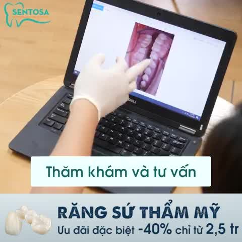 QUY TRÌNH BỌC RĂNG SỨ AN TOÀN, THẨM MỸ THEO CHUẨN QUỐC TẾ TẠI SENTOSA