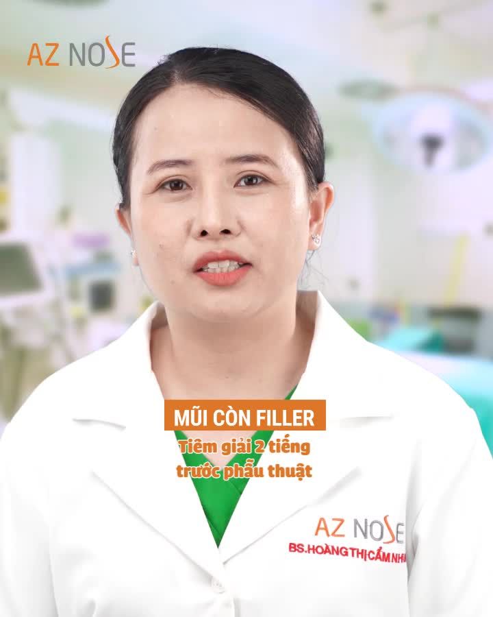 Tiêm tan filler bao lâu thì được phẫu thuật nâng mũi