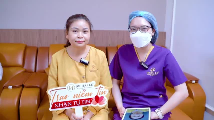 Tại sao khách hàng chọn Dr.Hải Lê để thực hiện NÂNG CUNG MÀY nhằm cải thiện sụp mí mắt tuổi trung niên