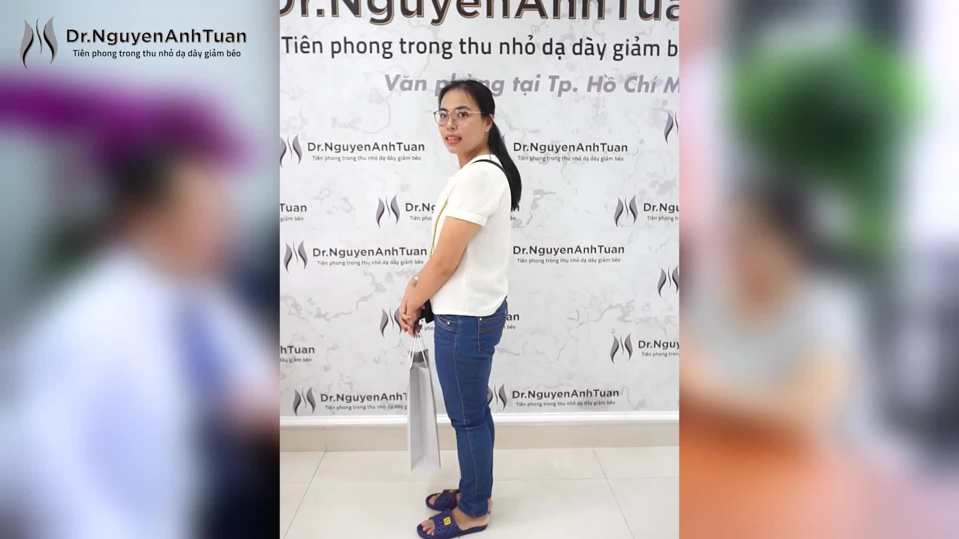 Nữ bệnh nhân ở TP.HCM sung sướng vì giảm được 30kg nhờ thu nhỏ dạ dày