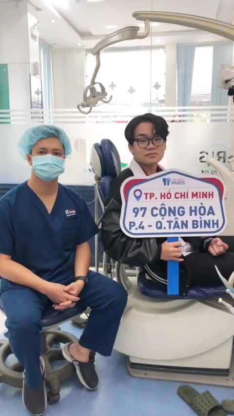 Ca gắn mắc cài  tại Nha khoa Paris 97 Cộng Hòa