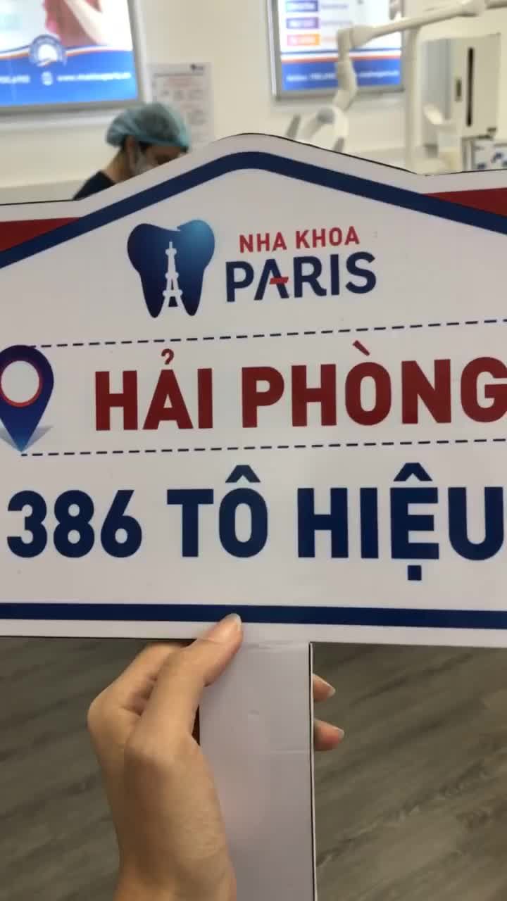 Cận cảnh quá trình  Gắn mắc cài  tại Nha khoa Paris -Chi Nhánh Hải Phòng
