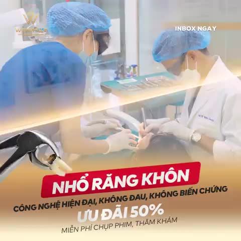CHẤM DỨT NỖI ĐAU RĂNG KHÔN DAI DẲNG CHỈ VỚI 1 LẦN HẸN