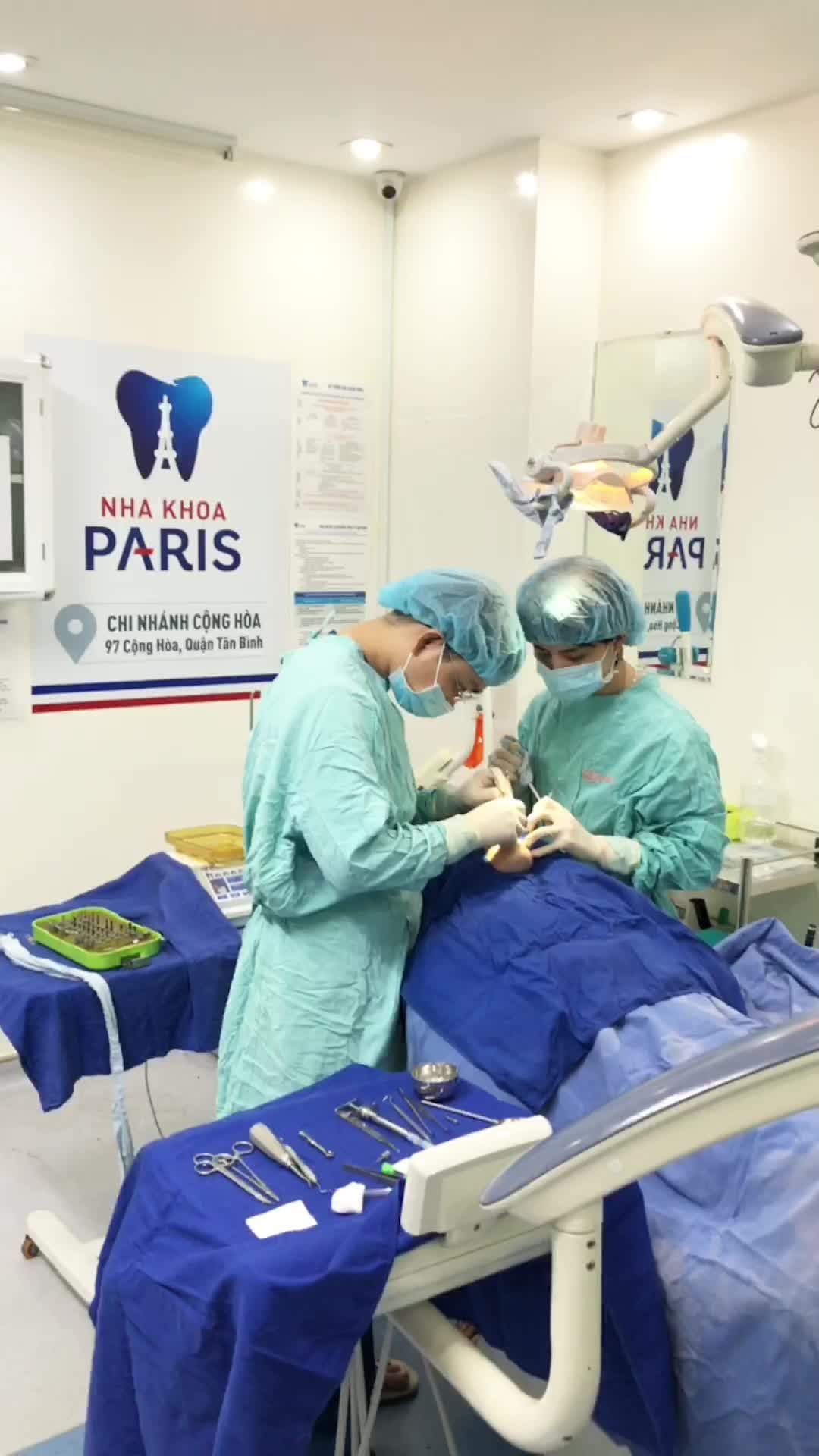 Quá trình Cấy ghép Implant tại Nha khoa Paris số 97 đường Cộng Hòa, HCM