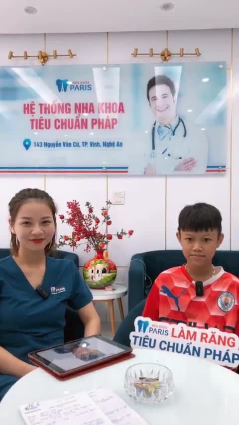 Quá trình sau gần 2 năm gắn mắc cài kim loại tự buộc tại Nha khoa Paris - Chi Nhánh Nghệ An.