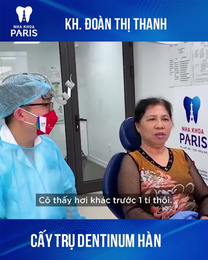 Trồng răng xong cô còn giới thiệu cho chồng