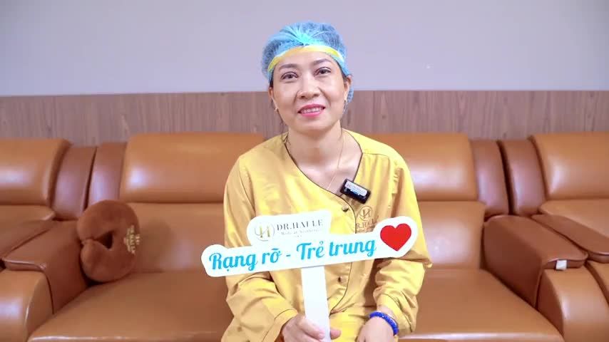Rạng rỡ trẻ trung chỉ sau 45 phút đến Dr.Hải Lê cắt mí  Vị khách hàng nói gì Theo dõi ngay
