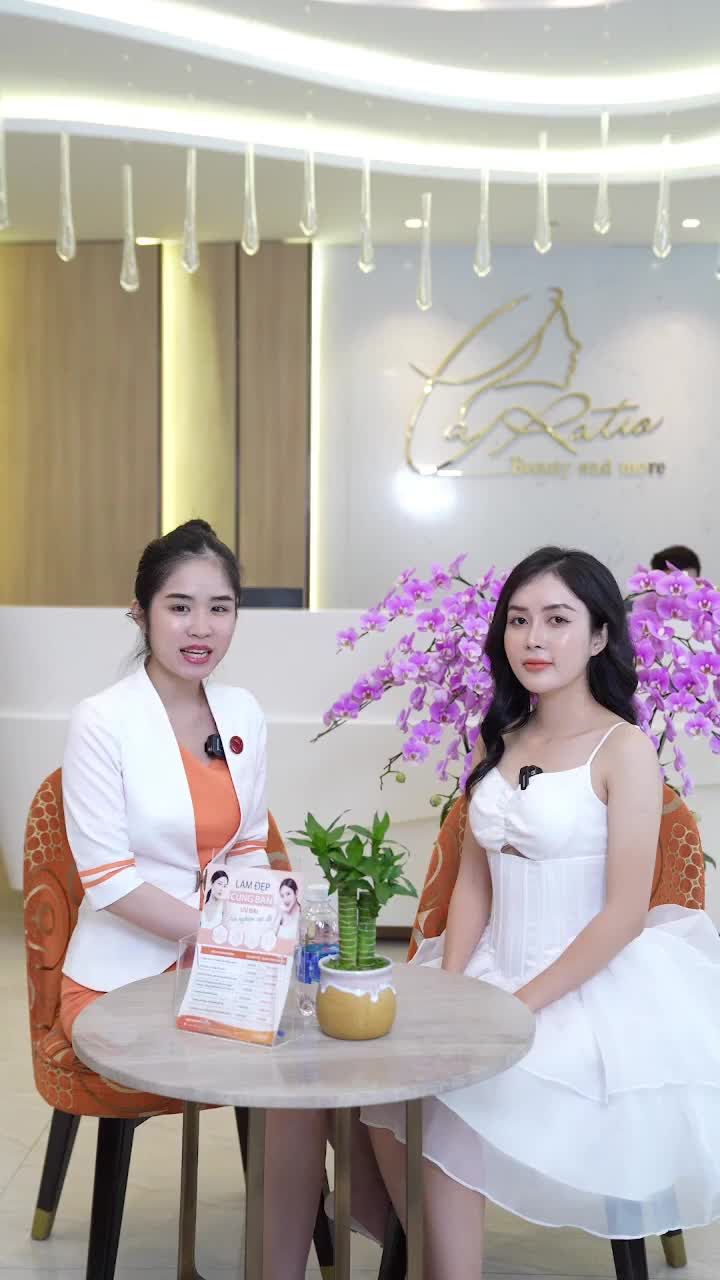 KHÁCH HÀNG MỸ SƯƠNG TÁI KHÁM SAU 3 THÁNG NÂNG MŨI