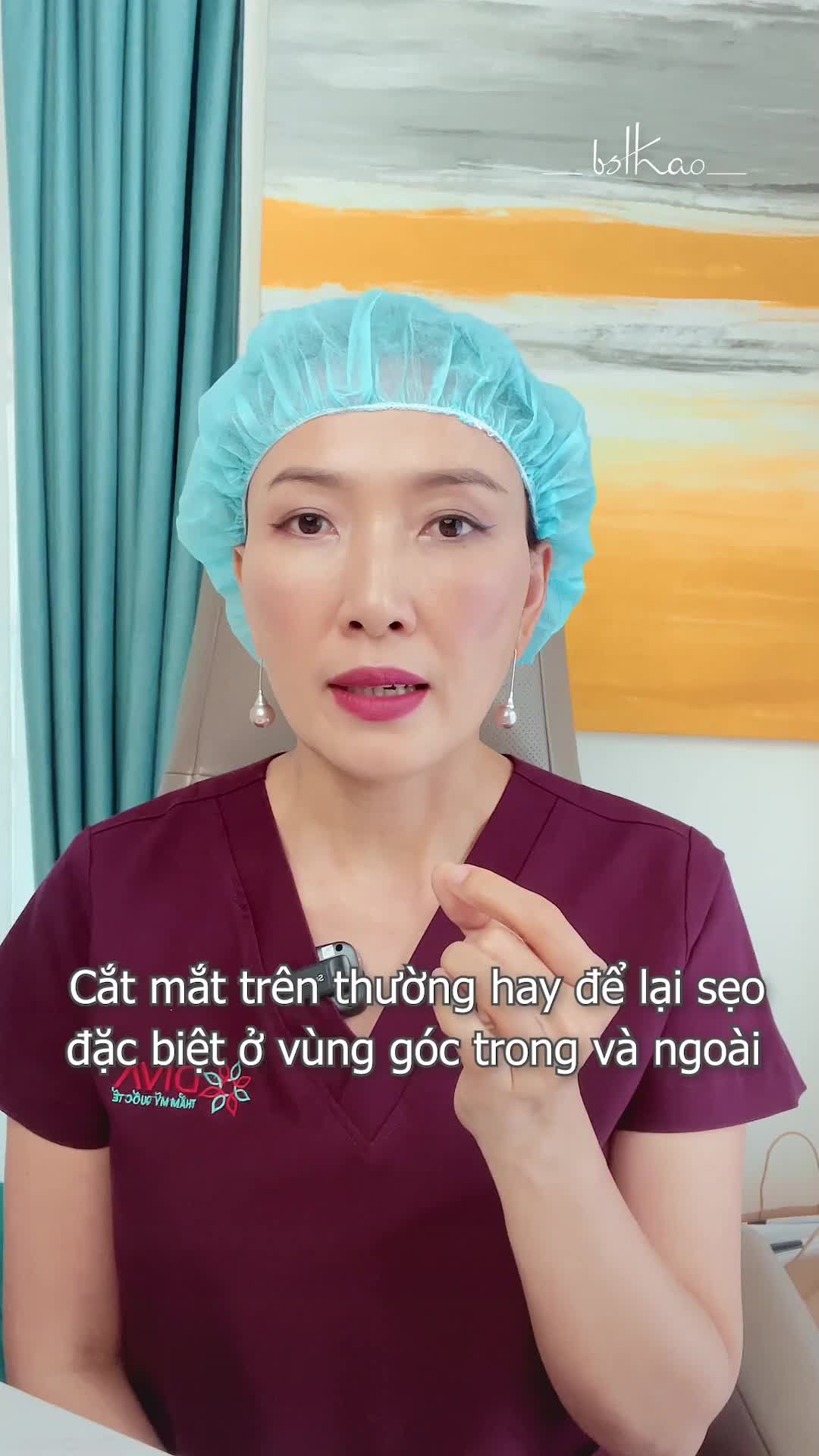 SẸO CỨNG SAU CẮT MẮT PHẢI LÀM SAO