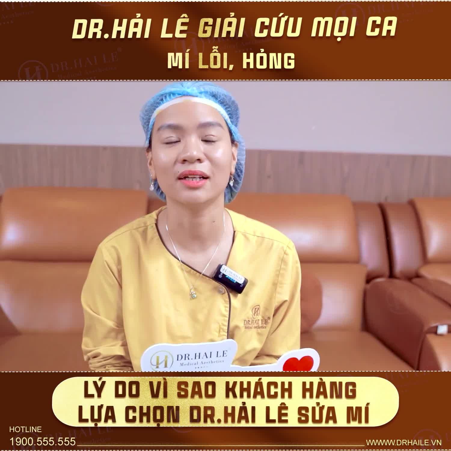 Nếu bạn đang có ý định SỬA LẠI MÍ LỖI, HỎNG tại Dr.Hải Lê thì không thể bỏ qua video này!