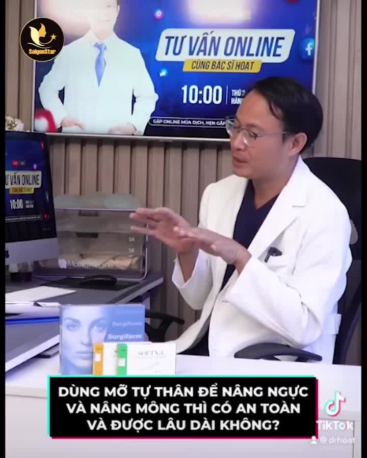 DÙNG MỠ TỰ THÂN ĐỂ NÂNG NGỰC VÀ NÂNG MÔNG CÓ AN TOÀN KHÔNG