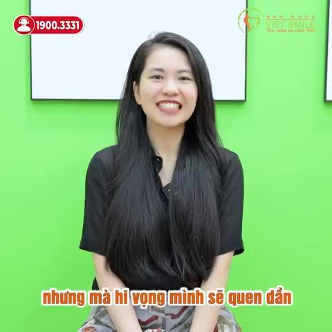 CHÀO ĐÓN NỤ CƯỜI MỚI SAU THÁO NIỀNG RĂNG HÔ, CHEN CHÚC