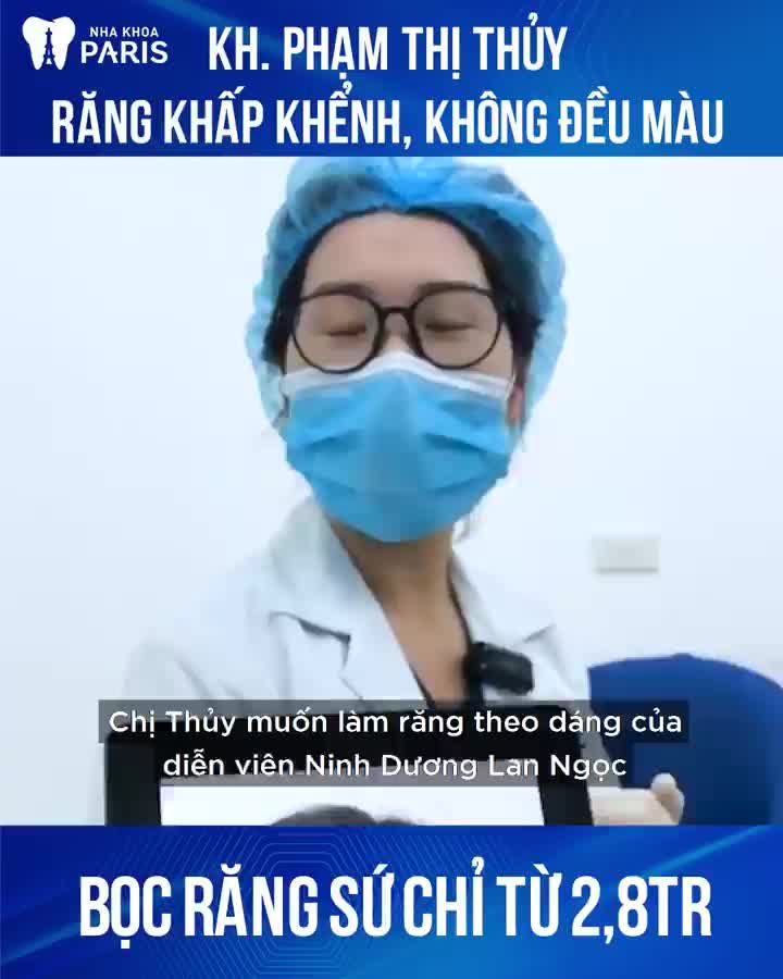 Chị Thủy được chồng yêu đưa đến rất nhiều cơ sở để thẩm mỹ răng sứ.