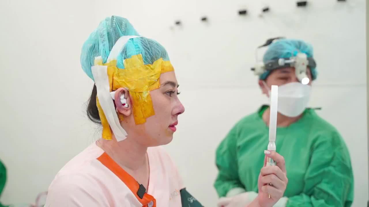 Dáng mũi nhẹ nhàng của khách hàng đến từ Long An