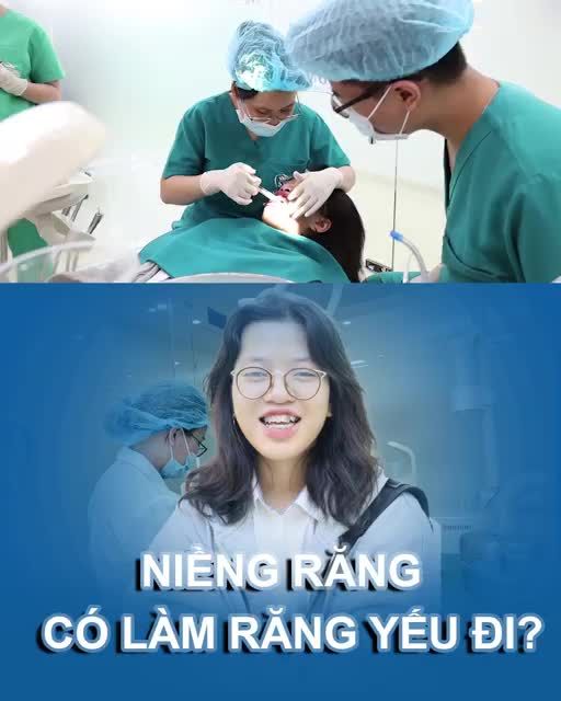 NIỀNG RĂNG CÓ LÀM RĂNG YẾU ĐI KHÔNG
