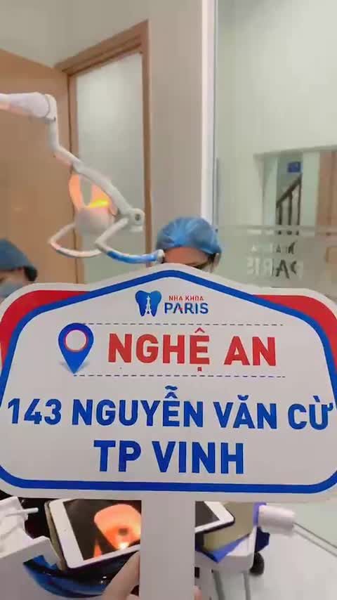 Quá trình mài 16 răng sứ lavar tại Nha khoa Paris- Chi Nhánh Nghệ An