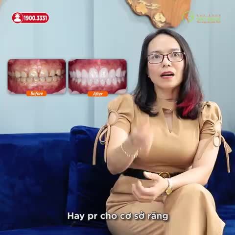 SAU 1 NĂM BỌC RĂNG SỨ KHẮC PHỤC RĂNG Ố VÀNG, KHỚP CẮN ĐỐI ĐẦU