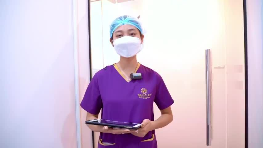 Mí sau cắt cứ bị xinh thế này bảo sao nhiều chị em tin tưởng trao gửi niềm tin cho Dr.Hải Lê đến vậy