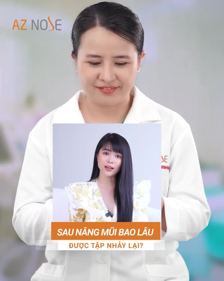 NÂNG MŨI BAO LÂU ĐƯỢC VẬN ĐỘNG MẠNH