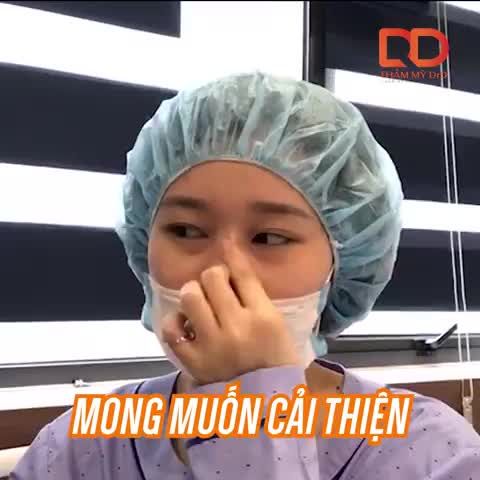 Mong muốn có một dáng mũi tự nhiên, phù hợp với gương mặt.
