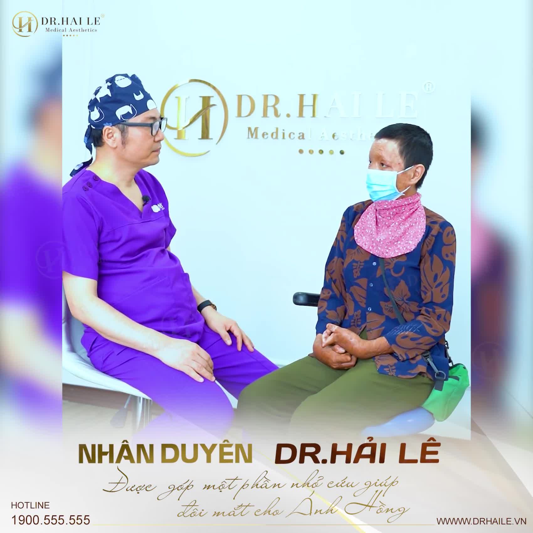 Nhân duyên Dr.Hải Lê được góp một phần nhỏ cứu giúp đôi mắt cho Ánh Hồng