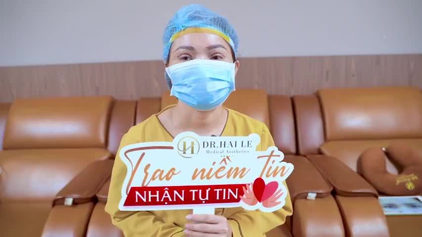 Khách hàng nói gì sau khi Nâng cung mày + Cắt mí tại Dr.Hải Lê giúp đôi mắt trẻ ra 5-10 tuổi