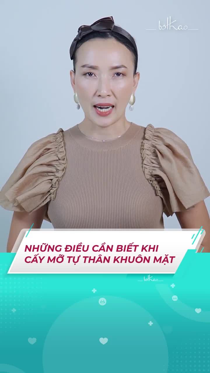 NHỮNG ĐIỀU CẦN BIẾT KHI CẤY MỠ COLEMAN