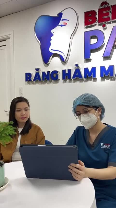 Hình dáng và màu sắc răng của chị khách hàng được thay đổi ngoạn mục như thế nào nhé