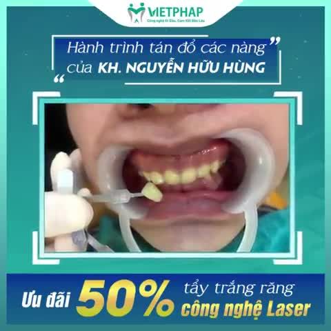 KH.NGUYỄN HỮU HÙNG TẨY TRẮNG RĂNG TRÊN NỀN NHẠC MONO