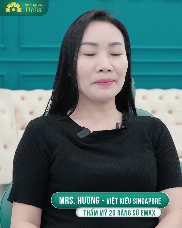 Khách hàng Hải ngoại đặt trọn niềm tin khi làm răng sứ tại Delia.!