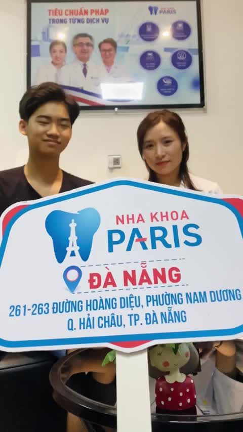 Khách hàng nam sau quá trình niềng răng tại Nha khoa Paris - Chi nhánh Đà Nẵng