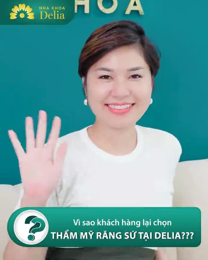 Khi đến Delia tất cả các bác sĩ đều đã có một hàm răng rất đẹp nên chị quyết định làm luôn