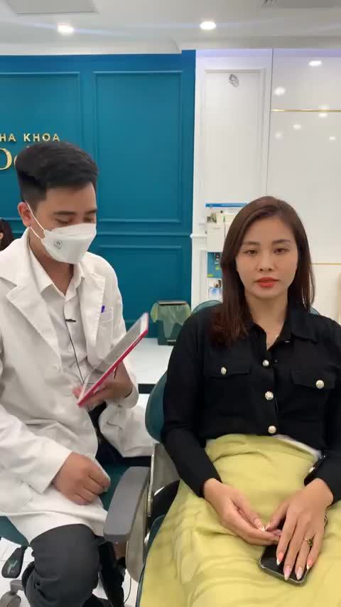 Một nụ cười mới trắng sáng, lung linh, khỏe đẹp cho chị khách hàng Lê Thị Lê