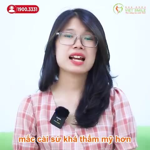 NIỀNG RĂNG KHẤP KHỂNH, CẮN SÂU VỚI MẮC CÀI SỨ THẨM MỸ